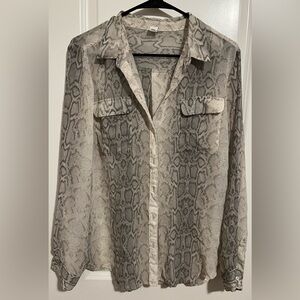 Snake Print Long Sleeve - Old Navy